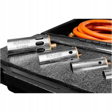 PALNIK ZESTAW 20/38/50/63MM 200/700 MM REDUKTOR GAZU WALIZKA RICHMANN C1075