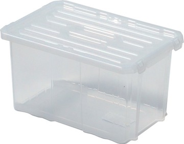 Pudełko Pudło + Pokrywa Plastikowe BOX 6L mały Prosperplast NCC12 + NCP12