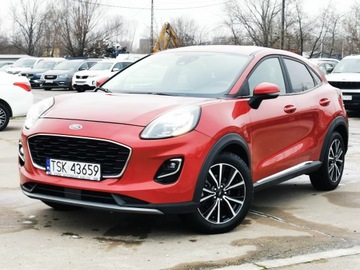 Ford Puma II Crossover 1.0 EcoBoost mHEV 125KM 2020 FORD PUMA 1.0 EcoBoost Hybrid ST-LINE, Serwisowany, Przebieg 37000km, zdjęcie 2