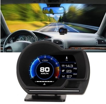 OBD2 GPS WYSWIETLACZ PRZEZIERNY HUD AP-6