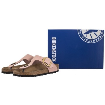 Buty Damskie Klapki Birkenstock Gizeh Big Buckle Soft Pink Różowe