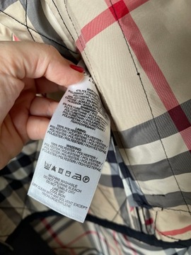 Burberry kurtka męska + płaszcz 2w1 dwie kurtki M