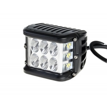 Lampa robocza + dośw. zakrętów 27W LED
