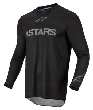 Koszulka off road ALPINESTARS MX FLUID GRAPHITE czarna S