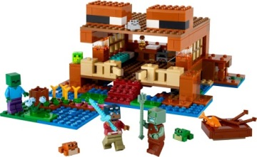 LEGO 21256 MINECRAFT BLOCKS ДОМ ЛЯГУШКИ Домик лягушки + СУМКА LEGO