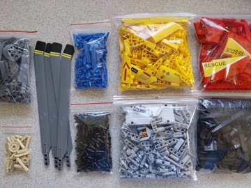 LEGO Technic 9396 Спасательный вертолет.