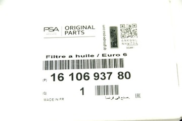 CITROEN OE 1610693780 FILTR OLEJE