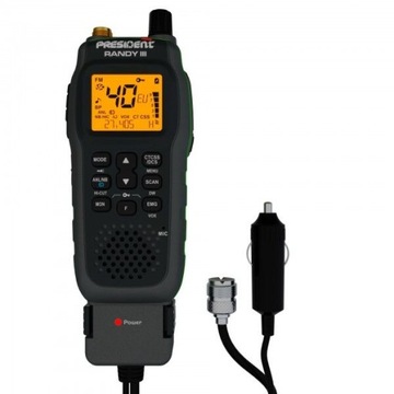 Портативная радиостанция President Randy III, 7 цветов, VOX Scan Skip