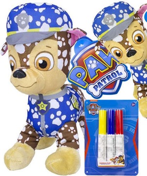 MASKOTKA DO KOLOROWANIA CHASE PSI PATROL PAW PATROL PREZENT DLA 3 4 5 LATKA