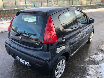 Peugeot 107 Hatchback 5d 1.0 12V 68KM 2009 PEUGEOT 107 KLIMA TYLKO 70 TYS PRZEBIEGU Z NIEMIEC, zdjęcie 3