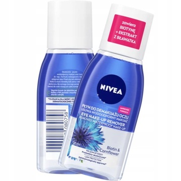 NIVEA PŁYN DO DEMAKJAŻU OCZU makijaż wodoodporny