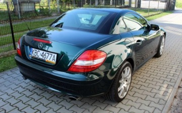 Mercedes SLK R171 Roadster 3.0 V6 (280) 231KM 2006 Mercedes-Benz SLK 3.0 i Skorzana tapicerka cabrio 1 rok gwarancji w cen, zdjęcie 3