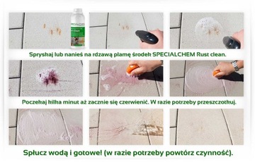 Specialchem ​​Rust Clean - средство для удаления ржавчины 1л