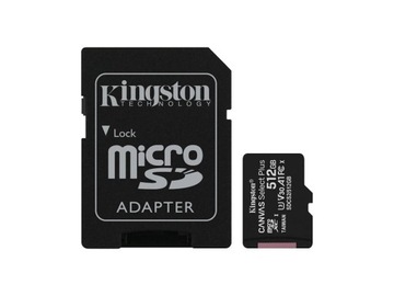 Kingston Canvas Select+ micro SD 100/85MB/s 512GB