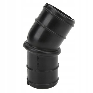 Szyjka wlewu paliwa 9141423 Gumowa czarna