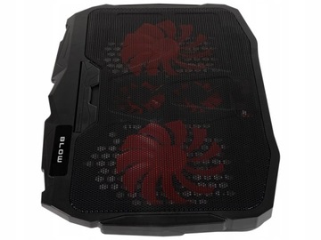 ОХЛАЖДАЮЩАЯ ПОДСТАВКА ДЛЯ НОУТБУКА 12–17 ДЮЙМОВ СВЕРХПРОЧНАЯ ПОДСТАВКА