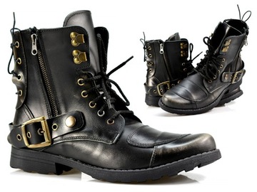 Skórzane Buty Motocyklowe All Ride Chad cz BS 44