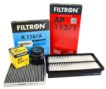FILTRON ZESTAW FILTRÓW MAZDA 6 GG 1.8 2.0 MZR BENZ