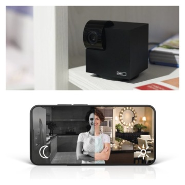 EMOS GoSmart IP-110 CUBE PTZ-камера, WiFi, 3Mpix, TUYA, связь