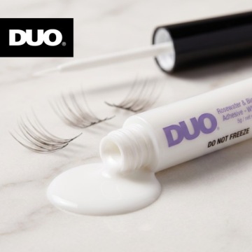 КЛЕЙ ДЛЯ НАКЛАДНЫХ РЕСНИЦ DUO, ПРОЗРАЧНЫЙ, С БИОТИНОМ, СТОЙКОСТЬ ДО 24 ЧАСОВ