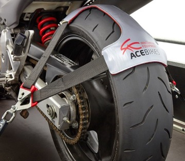 Транспортный комплект для перевозки мотоцикла AceBikes на автобусный прицеп