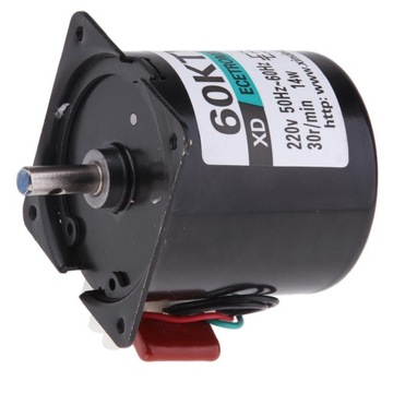 60KTYZ 220V 30RPM Niski silnik elektryczny Niski