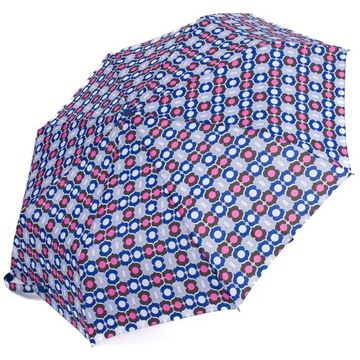 Parasol składany automatyczny XL parasolka damska pokrowiec Kropki Kolorowy