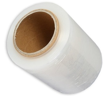 10cm FOLIA TAŚMA STRETCH 315g MINI RAP TRANSPARENT