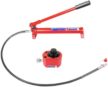 PODNOŚNIK ROZPIERAK HYDRAULICZNY 20 TON NISKI 2TŁO