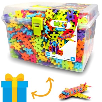 KLOCKI MELI BASIC 1000 ELEMENTÓW TRAVEL BOX HIT !!
