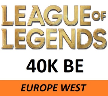 league of legends fresh smurf konto EUW 40-50k BE Niebanowalne Bezpieczne
