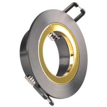 Oprawa Halogenowa Sufitowa Ruchoma czarna/złota