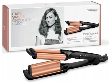 FALOWNICA LOKÓWKA DO WŁOSÓW CERAMICZNA REGULACJA TEMPERATURY BABYLISS