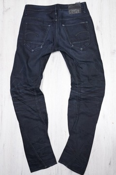 G-STAR RAW ARC 3D SLIM JEANS spodnie męskie PREMIUM 34/34 pas 88