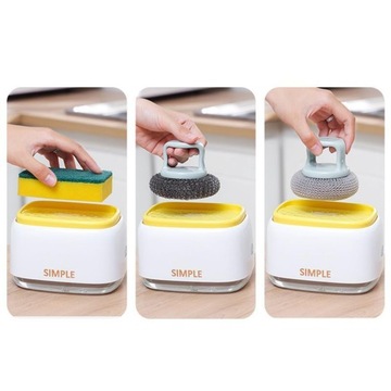 Dozownik na mydło do naczyń Zlew Organizer na