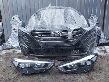 HYUNDAI TUCSON III PRZÓD BLACHARSKI 2015 2018 MASKA ZDERZAK LAMPA