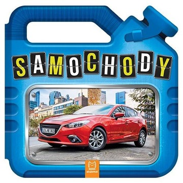 KSIĄŻECZKA KARTONOWA Z UCHWYTEM SAMOCHODY