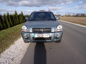 Hyundai Tucson I SUV 2.0 i 16V 141KM 2007 HYUNDAI TUCSON 2.0 BENZ ZAMIANA SKÓRA ALU