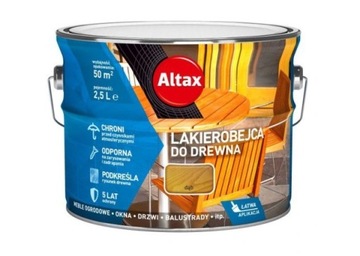 ALTAX Lakierobejca do Drewna 2,5l DĄB