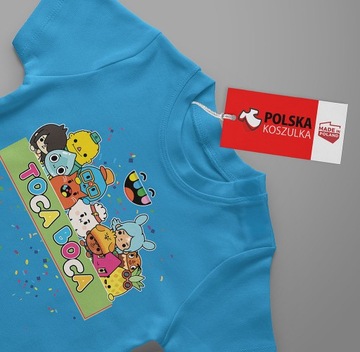 ДЕТСКАЯ ФУТБОЛКА TOCA BOCA LIFE WORLD 128 КАЧЕСТВО