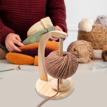 Держатель пряжи Подставка для дозатора шерстяных ниток Держатель шерстяных шариков для вязания