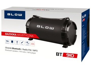 МОЩНЫЙ ДИНАМИК BLUETOOTH USB SD AUX ПОРТАТИВНОЕ FM-РАДИО БУМБОКС BAZOOKA TOWER