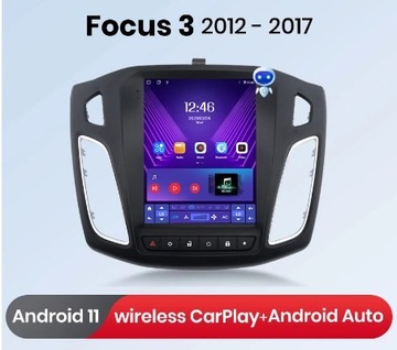 Radio Android 11 9,7' GPS FORD Focus PL wifi 6/128