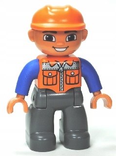 LEGO DUPLO 47394pb156 figurka pan robotnik z 10812