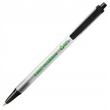 Długopis BIC Clic Stic ecolutions - CZARNY