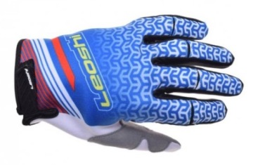 rękawice enduro Leoshi MX blue rozmiar: S