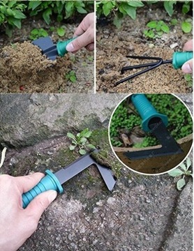 ZESTAW NARZĘDZI OGRODOWYCH GRABIE MOTYKA ŁOPATKA