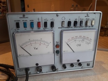 Samochodowy przyrząd diagnostyczny SD-80 RADIOTECHNIKA KABID nowy+ dodatki