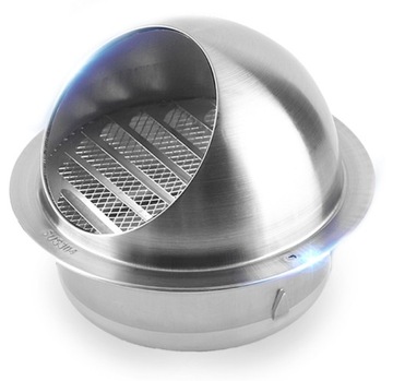 Czerpnia wyrzutnia ścienna kratka kulista 250 mm
