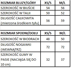 Комплект свитшота и велюровых брюк XS/S